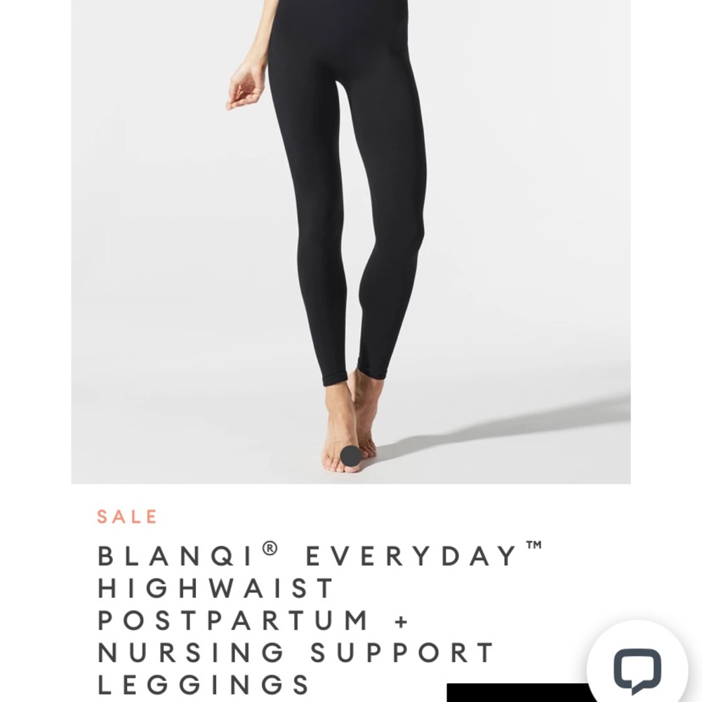 BLANQI postpartum nursing leggings - Medium